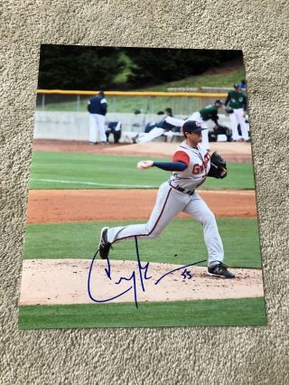 Cory Gearrin Seattle Mariners Signed Autographed 8.  5 By 11 Photo Mlb