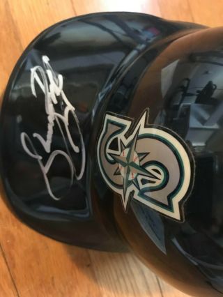 Ken Griffey Jr.  Signed Mariners Batting Helmet With Cert.  Of Authenticity