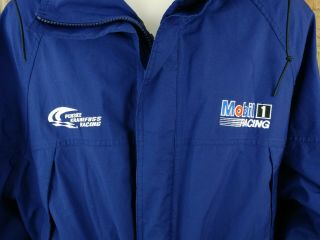 PENSKE Kranefuss Mobil 1 Racing Jacket Jeremy Mayfield Pit Crew Nascar Size XL 2