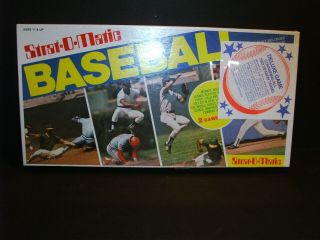 Vintage 1993 Strat O Matic Baseball Deluxe Baseball Board Game