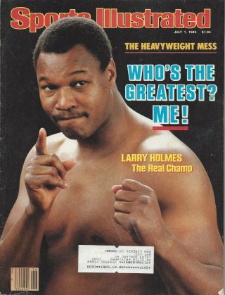 Sports Illustrated July 1 1985 Larry Holmes Boxing