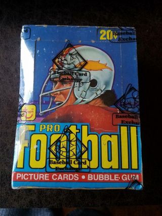 1978 Topps Football Wax Pack Box Bbce Authenticated - Tony Dorsett Rc,  Stars