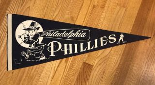 Vintage Philadelphia Phillies Pennant (1960 