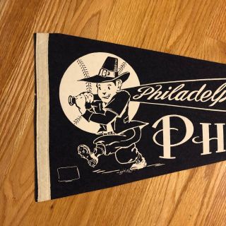 Vintage Philadelphia Phillies pennant (1960 ' s) Full size, 2
