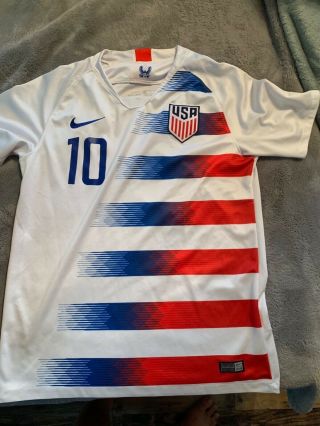 Christian Pulisic Jersey United States National 10 And Dortmond 2018 22 Size S