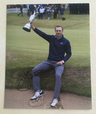 Pga Golf Jordan Spieth Signed Autographed 8x10 Photo