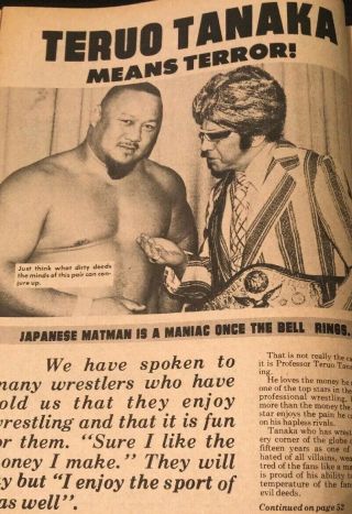 1976 Wrestling Revue BLACKJACK MULLIGAN Lanza JIM LONDOS DIES TANAKA RAY STEVENS 4