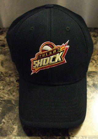 Tulsa Shock Basketball Black Adidas Hat Wnba Ball Cap Embroidered Sports Fitted
