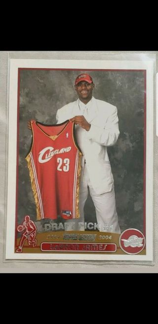 Lebron James - 2003 - 04 Topps Rookie Card