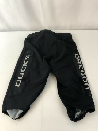 University Of Oregon Ducks Game Worn/used Team Nike Football Pants Size 34 Black