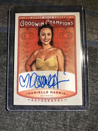 Goodwin Champions Danielle Harris ‘scream Queen’ On Card Autograph Actress