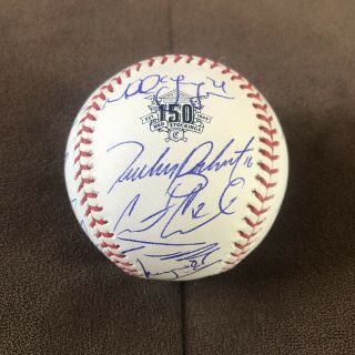 2019 Cincinnati Reds 150 Team Signed Autographed Baseball 19 Autograph Dietrich