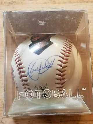 Minnesota Twins Baseball Kirby Puckett Fotoball Sports Memorabilia Autographed
