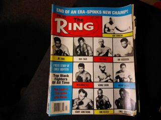 7 Vintage Boxing Magazines All 1978 The Ring