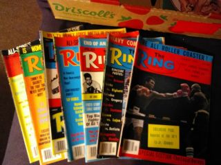 7 Vintage Boxing Magazines all 1978 The Ring 4