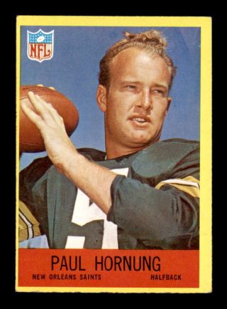 1967 Philadelphia 123 Paul Hornung Ex,  X1732253