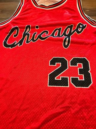 Vtg 1984 Nike Rookie Chicago Bulls Michael Jordan Jersey Small Throwback Red 2