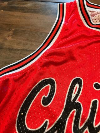 Vtg 1984 Nike Rookie Chicago Bulls Michael Jordan Jersey Small Throwback Red 4