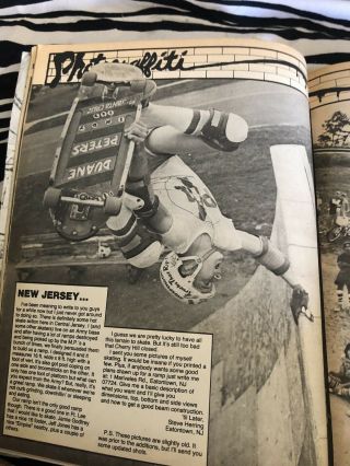 DUANE PETERS PUNK ROCK SKATE THRASHER MAG 1982 MIKE SMITH 2