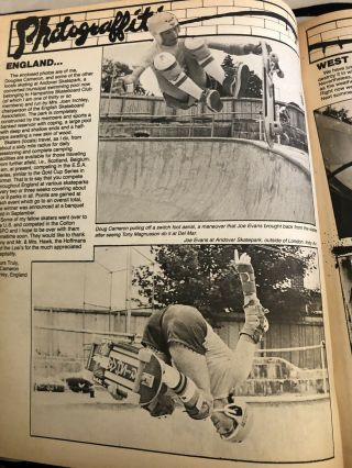 DUANE PETERS PUNK ROCK SKATE THRASHER MAG 1982 MIKE SMITH 4