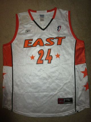 Tamika Catchings 24 Indiana Fever Wnba All Star Game Adidas Jersey Womens Lg L