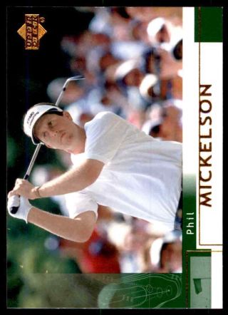 2002 Upper Deck Phil Mickelson Rookie 41