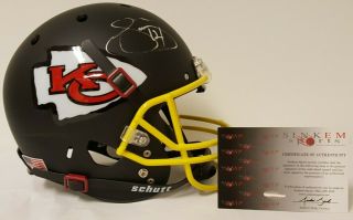 Sammy Watkins Signed Kansas City Chiefs Blaze Full Size Helmet Jsa Ss3975