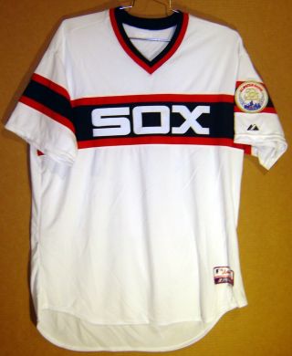 1989 Chicago White Sox Jose Abreu White 79 Knit Pullover Mlb Size 52 Jersey