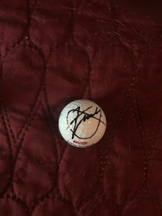 Xander Schauffele Autographed Signed Golf Ball In Person With Pga B
