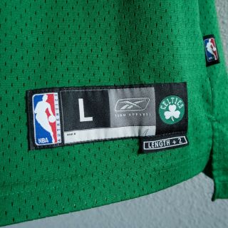 Paul Pierce Boston Celtics Stitched 34 Road Green Reebok Basketball Jersey L 7