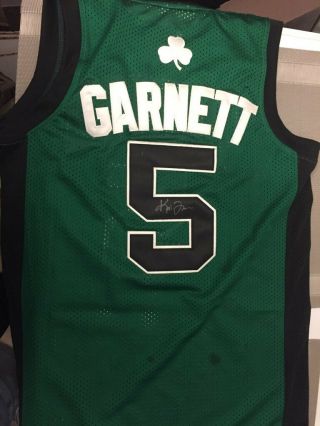 Kevin Garnett and Paul Pierce Autograph Jerseys Boston Celtics 2