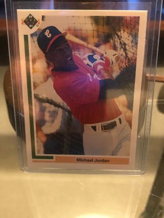 1991 Upper Deck Michael Jordan Chicago White Sox Sp1 Baseball Card