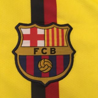 2008/09 Barcelona Away Jersey 10 Messi Large NIKE Soccer BLAUGRANA 4