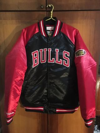 Mitchell & Ness Nba 1996 Chicago Bulls Jacket Size L