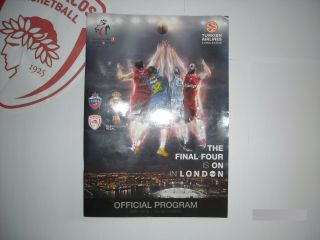 Official Program Of The Euroleague Final Four {turkish Airlines} 2013 London