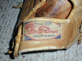 VINTAGE STALL & DEAN LEATHER BASEBALL GLOVE RIGHT HAND THROW 8060 2