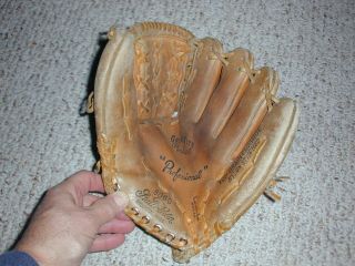VINTAGE STALL & DEAN LEATHER BASEBALL GLOVE RIGHT HAND THROW 8060 4