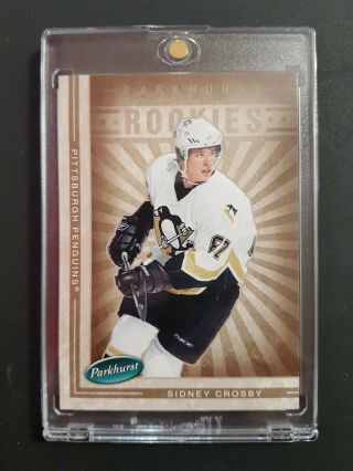 2005 - 06 Sidney Crosby Upper Deck Parkhurst Rookie Rc 657 Pittsburgh Penguins