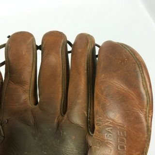Vintage Hutch Johnny Logan Model Baseball Glove Cincinnati Ohio 540 Good Shape 5