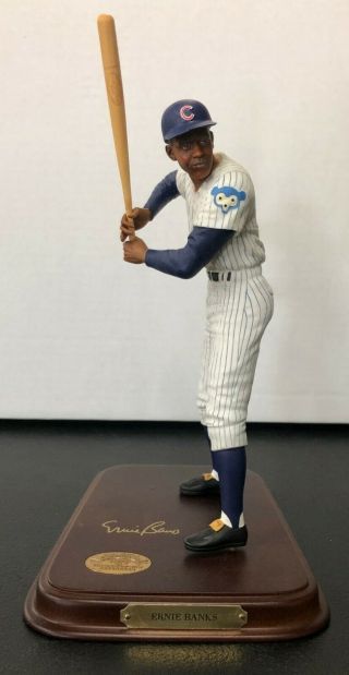 Danbury Chicago Cubs Ernie Banks Baseball Figurine Statue