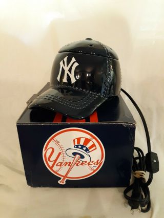 Scentsy Warmer Mlb Baseball York Yankees Hat Cap Candle Wax (other)