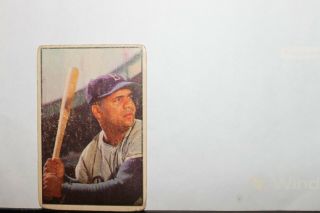 1953 Bowman Color Roy Campanella Brooklyn Dodgers 46 Baseball Card