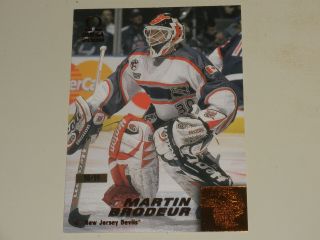 1999 - 00 Pacific Omega Copper 133 Martin Brodeur 98/99