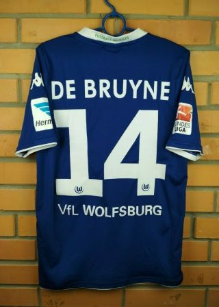 De Bruyne Vfl Wolfsburg Jersey Small Shirt Soccer Football Kappa