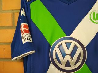 De Bruyne VfL Wolfsburg jersey small shirt soccer football Kappa 4