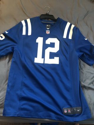 Andrew Luck Nike Nfl On Field Players Jersey Indianapolis Colts Size Large