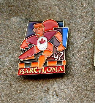 Noc Canada 1992 Barcelona Olympic Games Pin