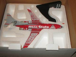 DANBURY Ohio State Buckeyes Team Plane Boeing 727 - 100 Diecast Rare 3