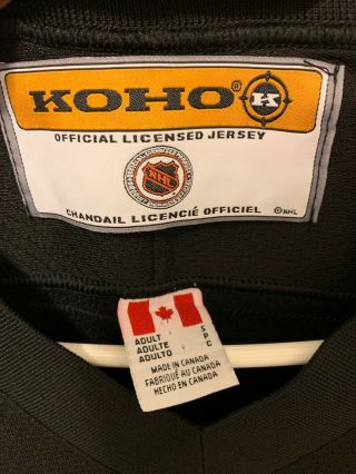 Jaromir Jagr Koho Pittsburgh Penguins Jersey Adult S Stanley 68 Captains Patch 3