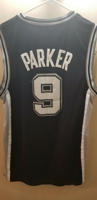Tony Parker San Antonio Spurs Jersey Black 2
